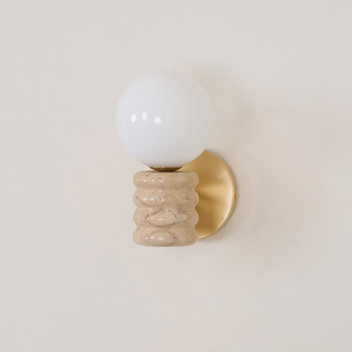 Sena Travertine Wall Lamp — product view 28