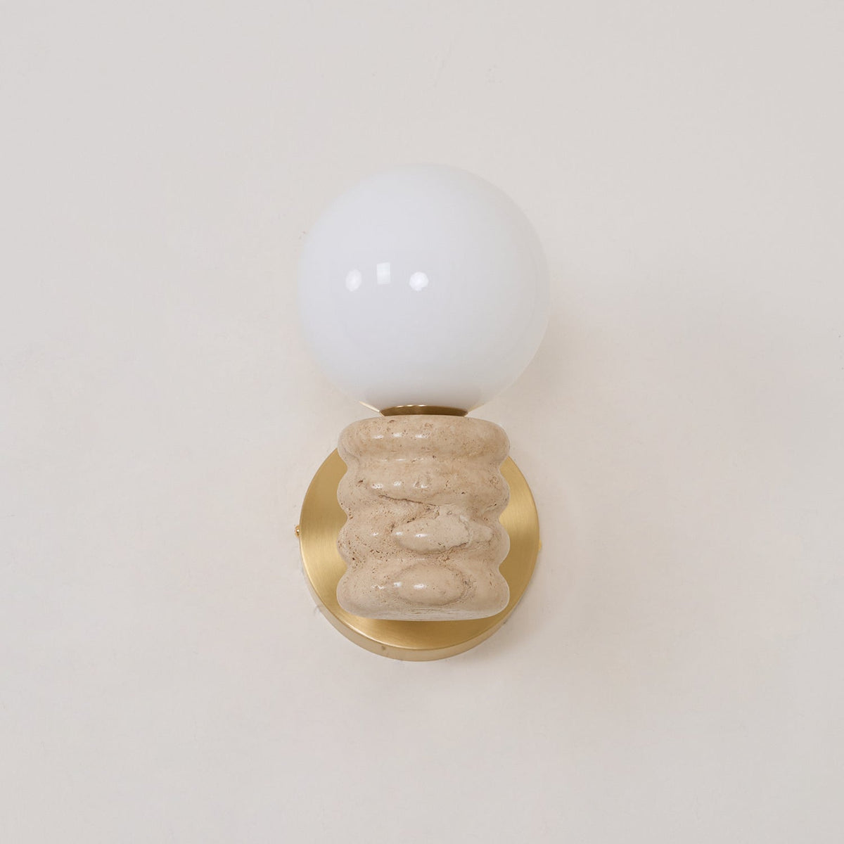 Sena Travertine Wall Lamp — product view 30