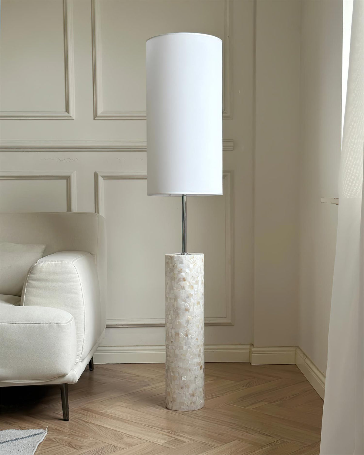 Ollie Floor Lamp 11.8″- 56.2″ — product view 3