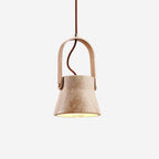 Nissa Travertine Pendant Lamp — product view 1