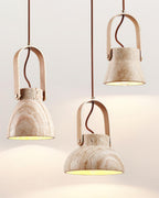 Nissa Travertine Pendant Lamp — product view 3