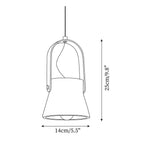 Nissa Travertine Pendant Lamp — product view 5
