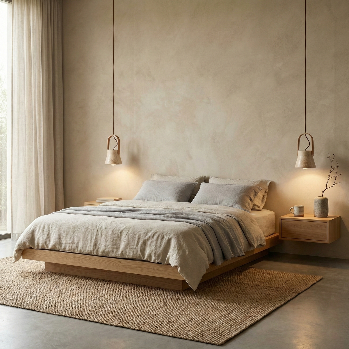 Nissa Travertine Pendant Lamp — product view 10