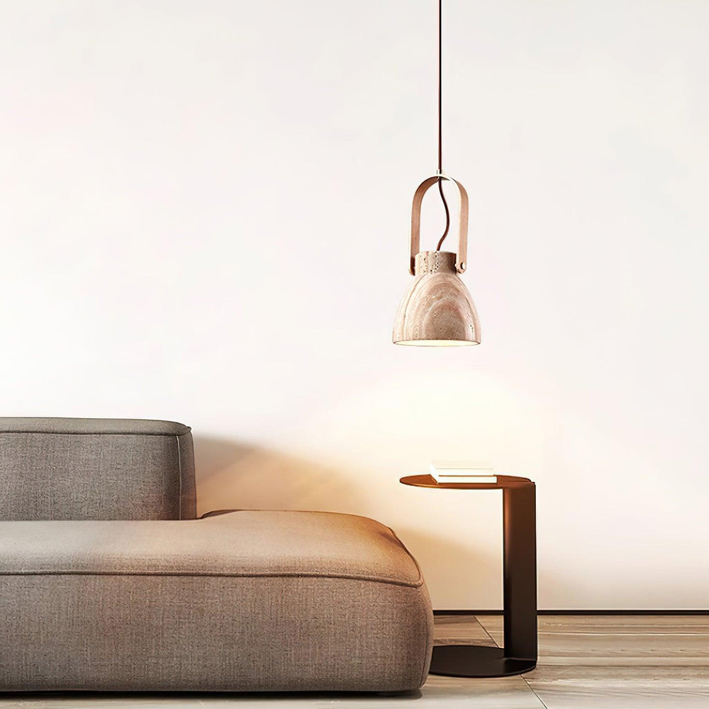 Nissa Travertine Pendant Lamp — product view 20