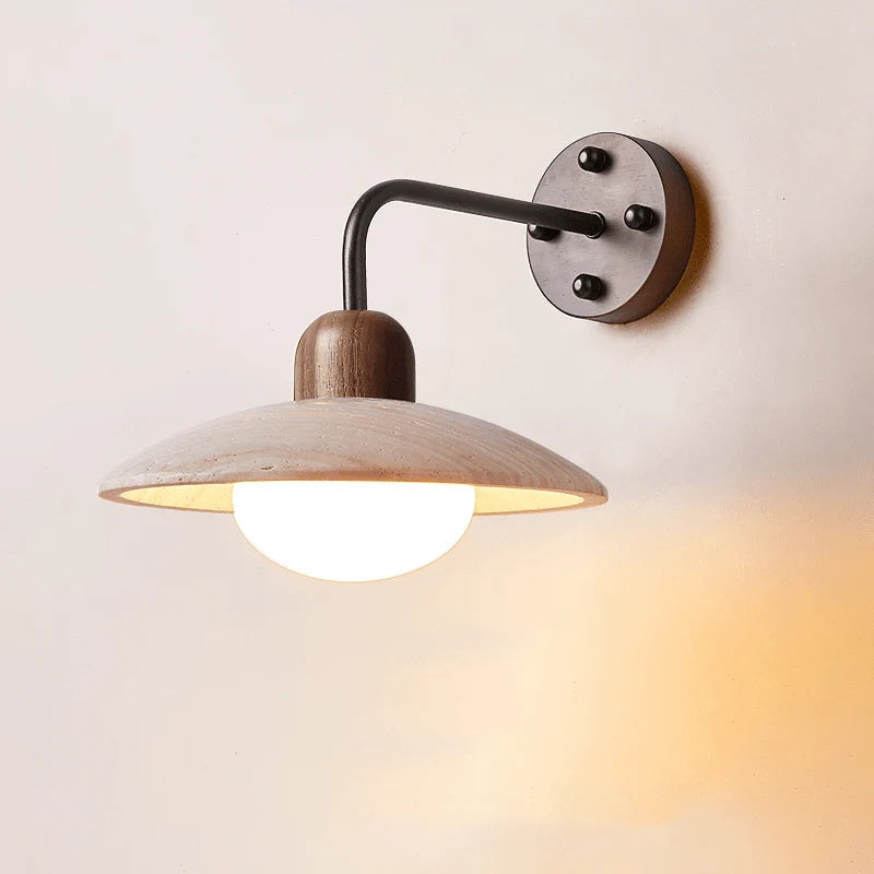 Carolia Travertine Wall Lamp — product view 10