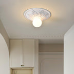 Silver Glass Ceiling Light — product view 4