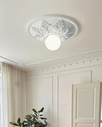 Silver Glass Ceiling Light — product view 9