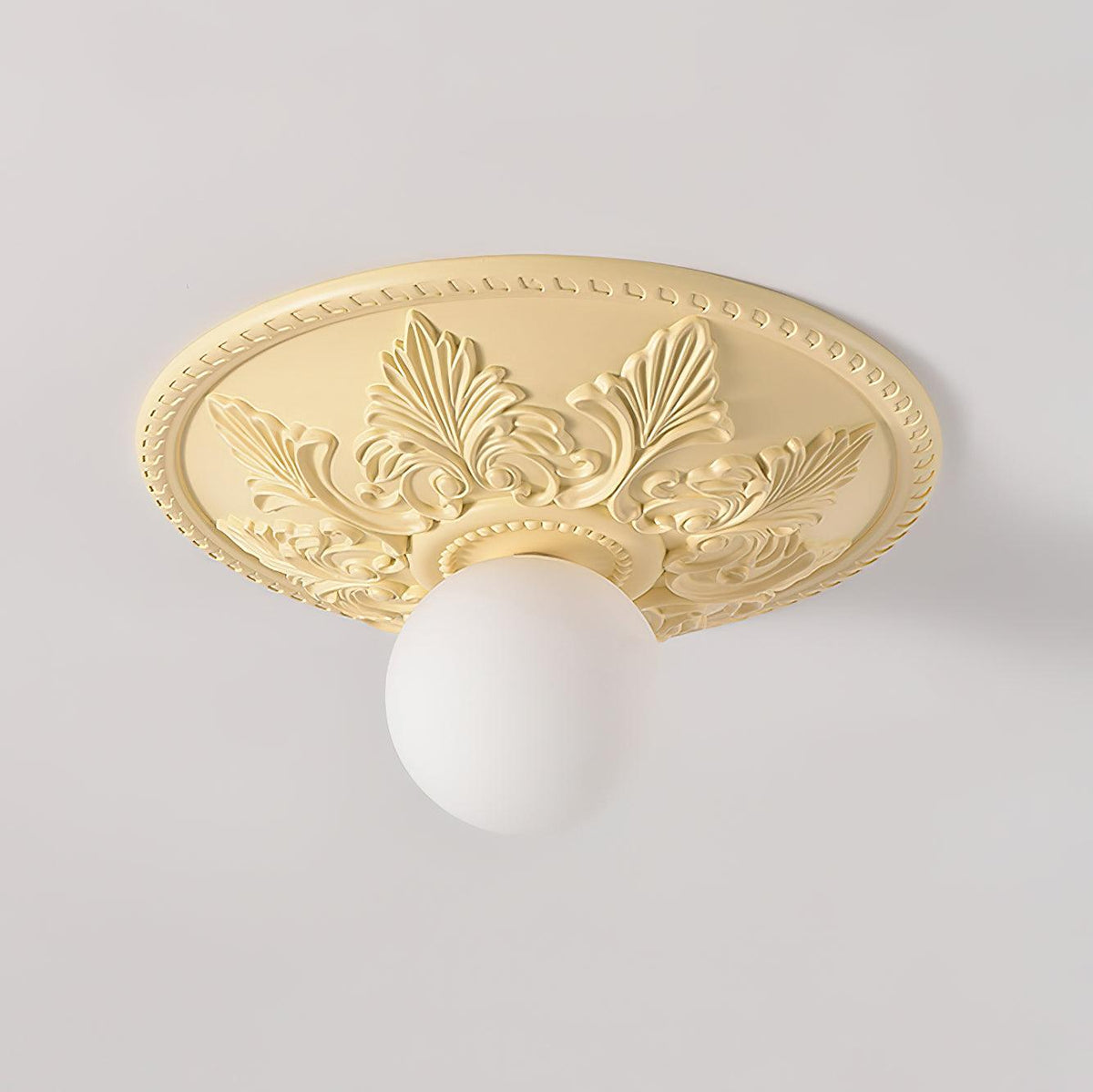 Silver Glass Ceiling Light — product view 10