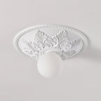 Silver Glass Ceiling Light — product view 11