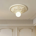 Silver Glass Ceiling Light — product view 13