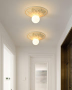 Silver Glass Ceiling Light — product view 15