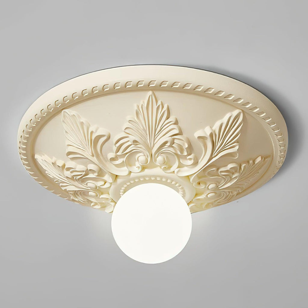 Silver Glass Ceiling Light — product view 16