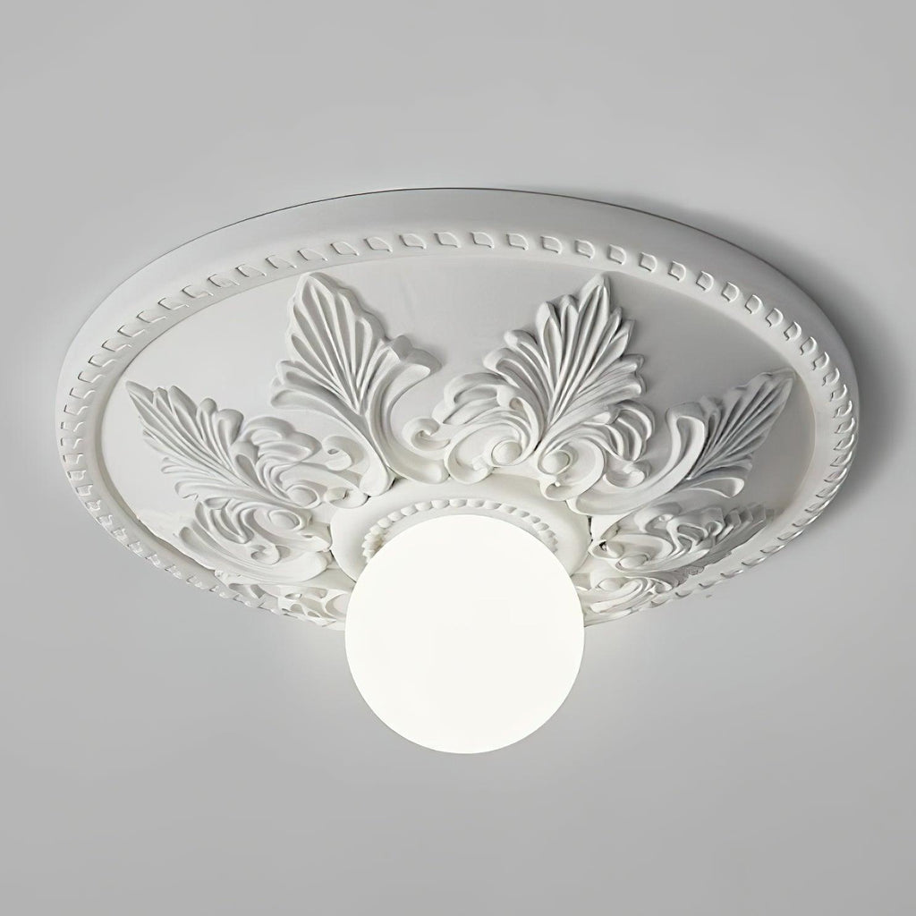 Silver Glass Ceiling Light — product view 17