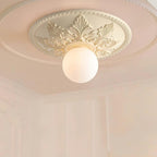 Silver Glass Ceiling Light — product view 18