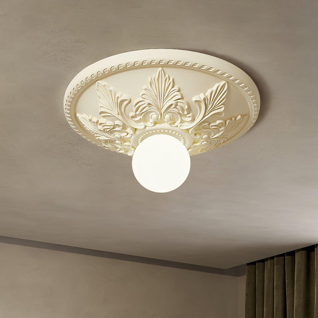 Silver Glass Ceiling Light — product view 25
