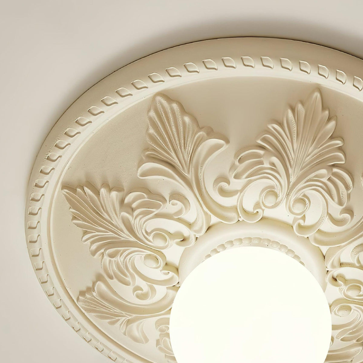 Silver Glass Ceiling Light — product view 28