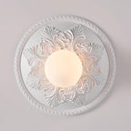 Silver Glass Ceiling Light — product view 31