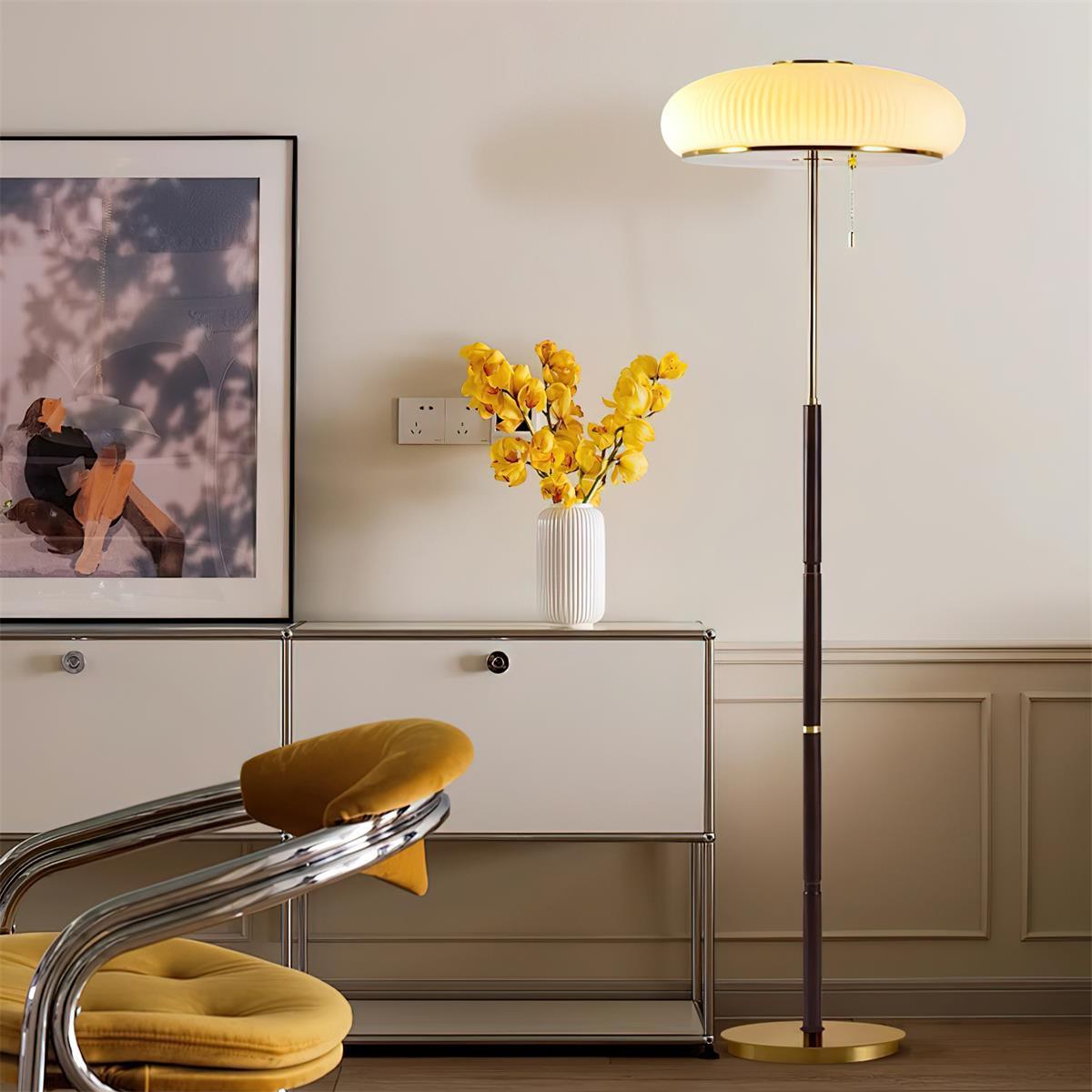 Matsutake Mushroom Glass Floor Lamp — product view 2