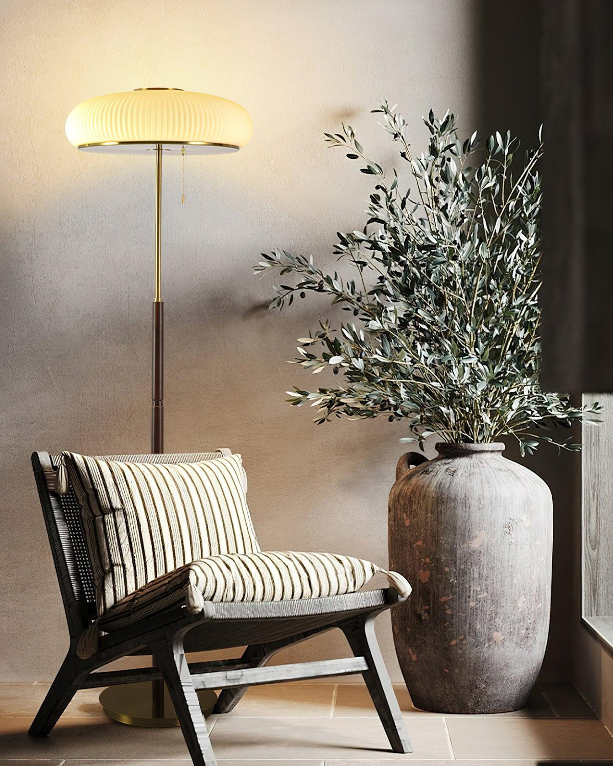 Matsutake Mushroom Glass Floor Lamp — product view 4
