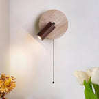 Miadi Travertine Wall Lamp — product view 3