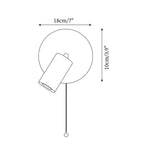 Miadi Travertine Wall Lamp — product view 5