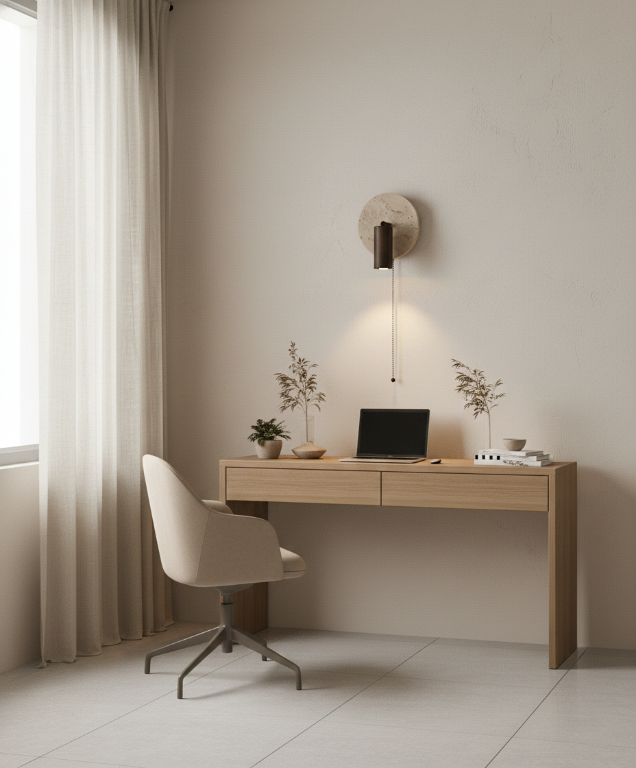 Miadi Travertine Wall Lamp — product view 11