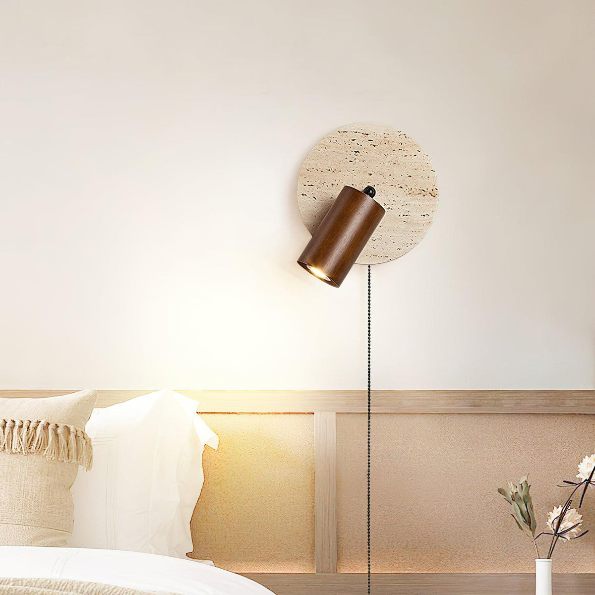 Miadi Travertine Wall Lamp — product view 15