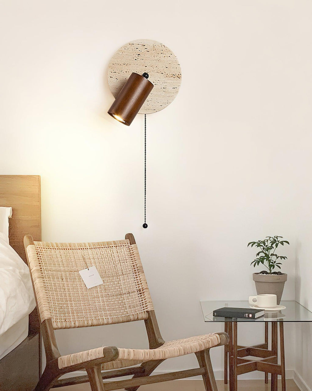 Miadi Travertine Wall Lamp — product view 18