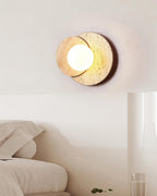 Ozora Travertine Wall Lamp — product view 3