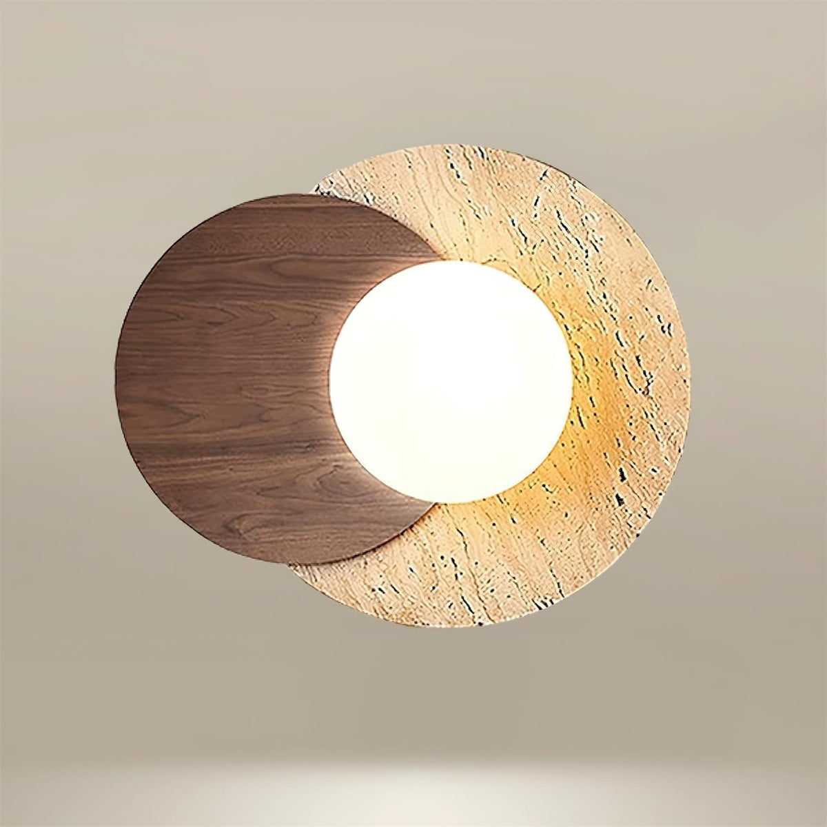 Ozora Travertine Wall Lamp — product view 13