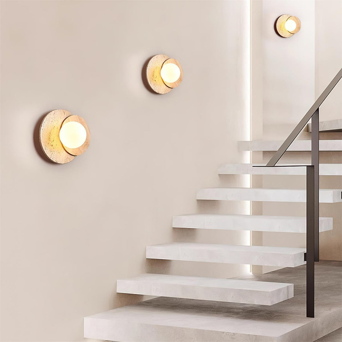 Ozora Travertine Wall Lamp — product view 14