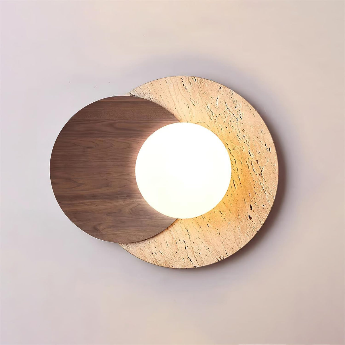 Ozora Travertine Wall Lamp — product view 20