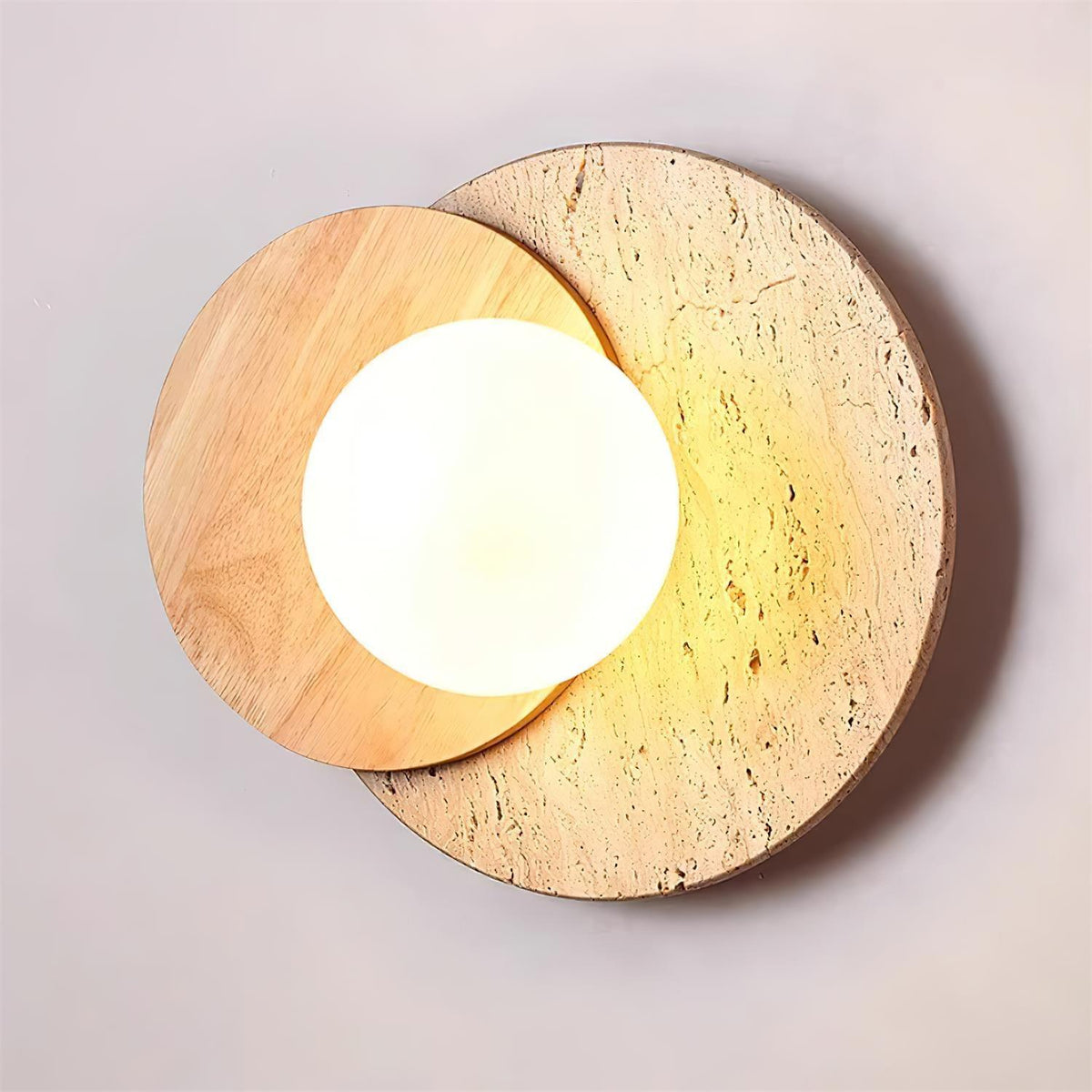 Ozora Travertine Wall Lamp — product view 21