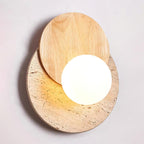 Ozora Travertine Wall Lamp — product view 22