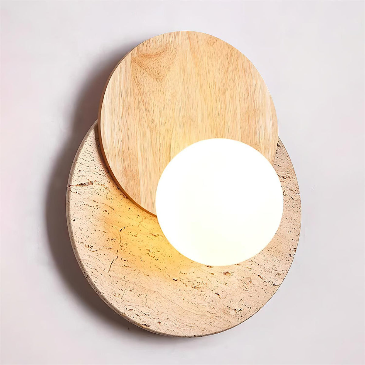 Ozora Travertine Wall Lamp — product view 22