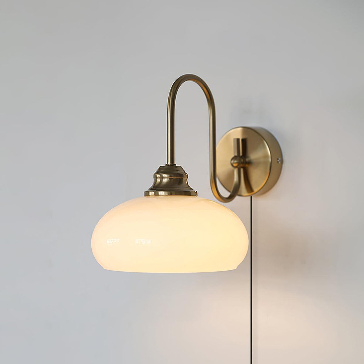Nova Brass Plug In Wall Light — product view 18