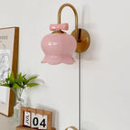 Millie Bells Plug In Glass Wall Lamp — product view 3
