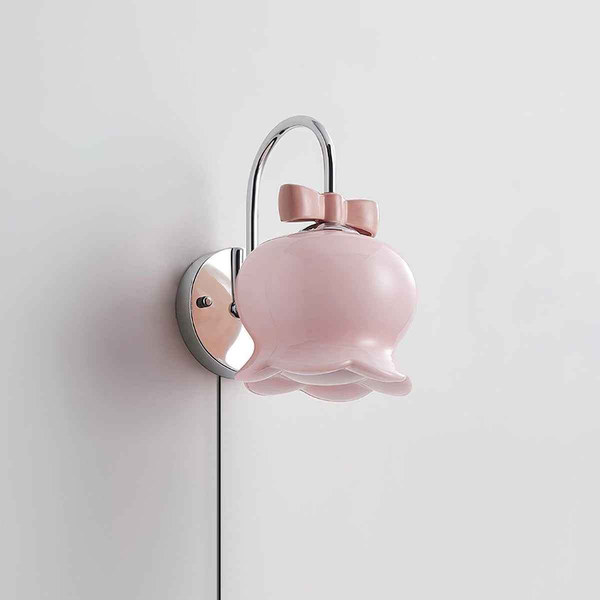 Millie Bells Plug In Glass Wall Lamp — product view 14