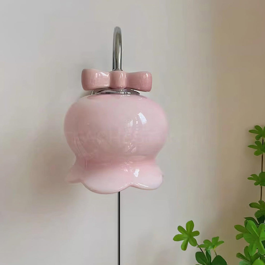 Millie Bells Plug In Glass Wall Lamp — product view 16