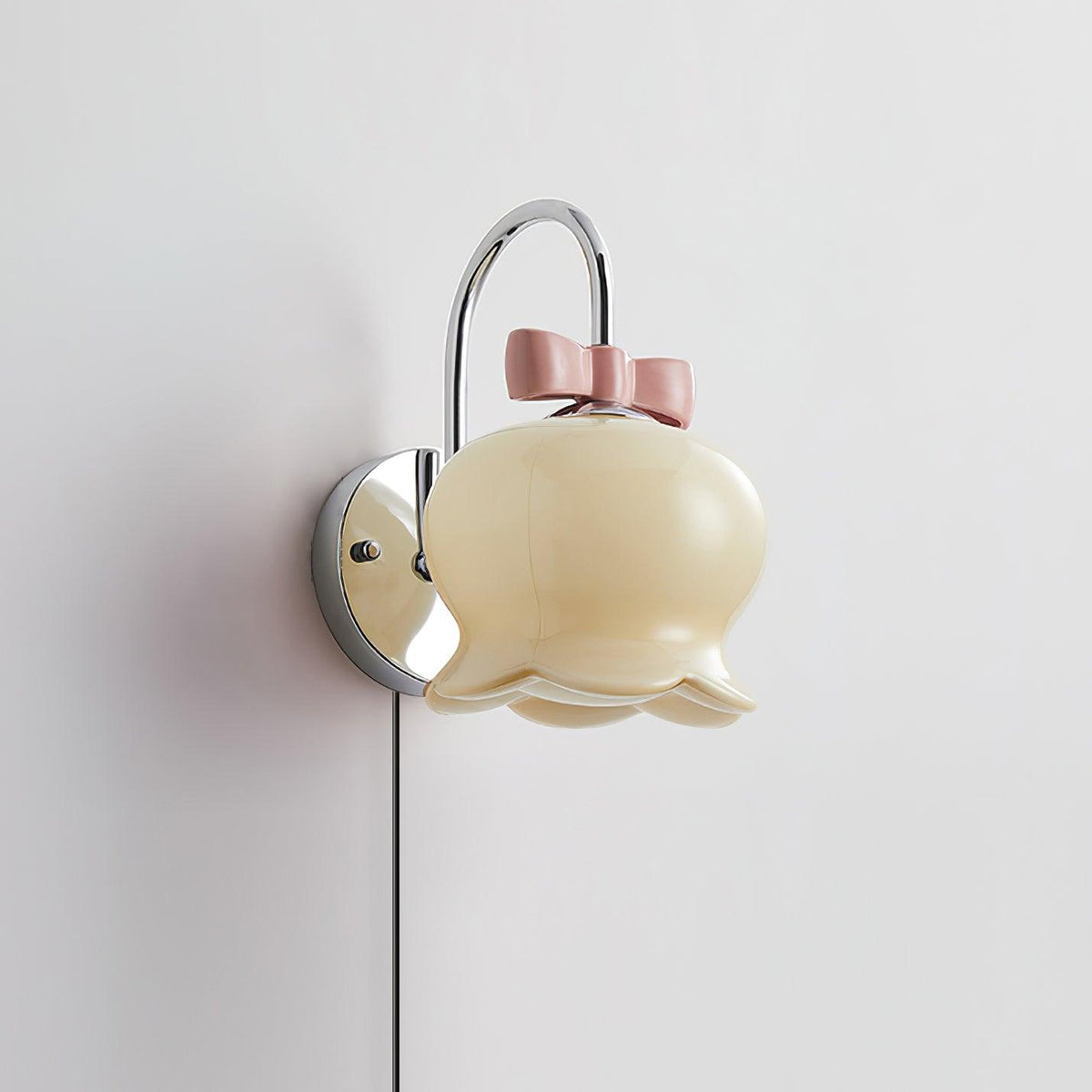 Millie Bells Plug In Glass Wall Lamp — product view 20