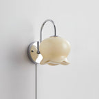 Millie Bells Plug In Glass Wall Lamp — product view 24