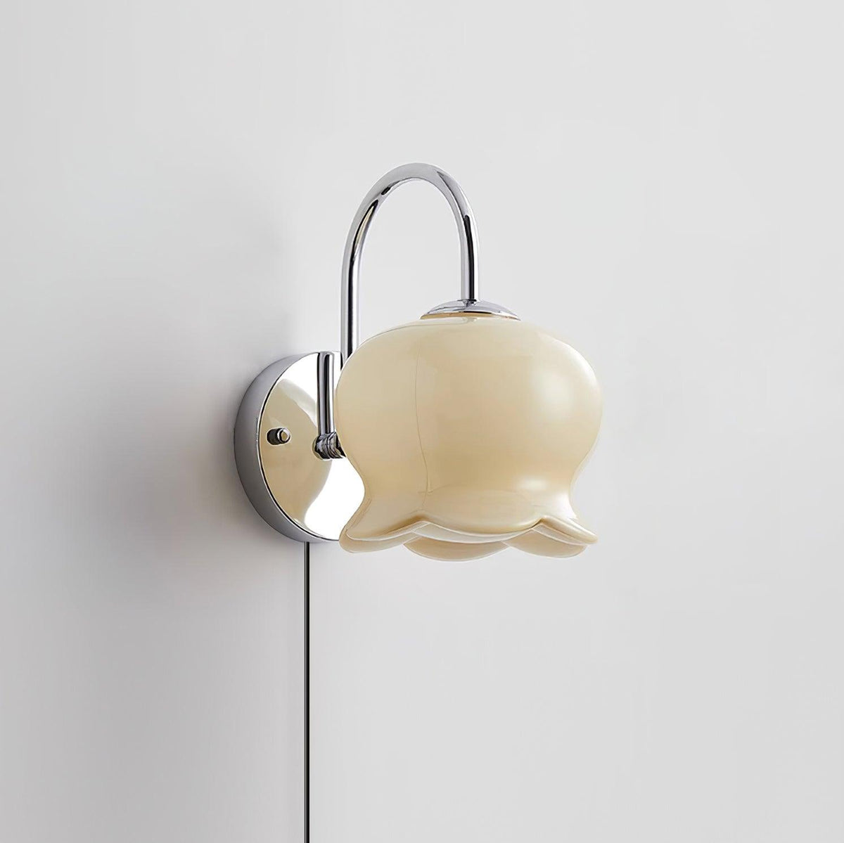 Millie Bells Plug In Glass Wall Lamp — product view 24