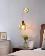 Rockford Plug In Glass Wall Lamp — product view 18