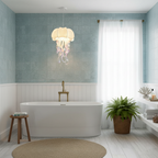 Jellyfish Fabric Pendant Lamp — product view 17