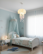 Jellyfish Fabric Pendant Lamp — product view 18