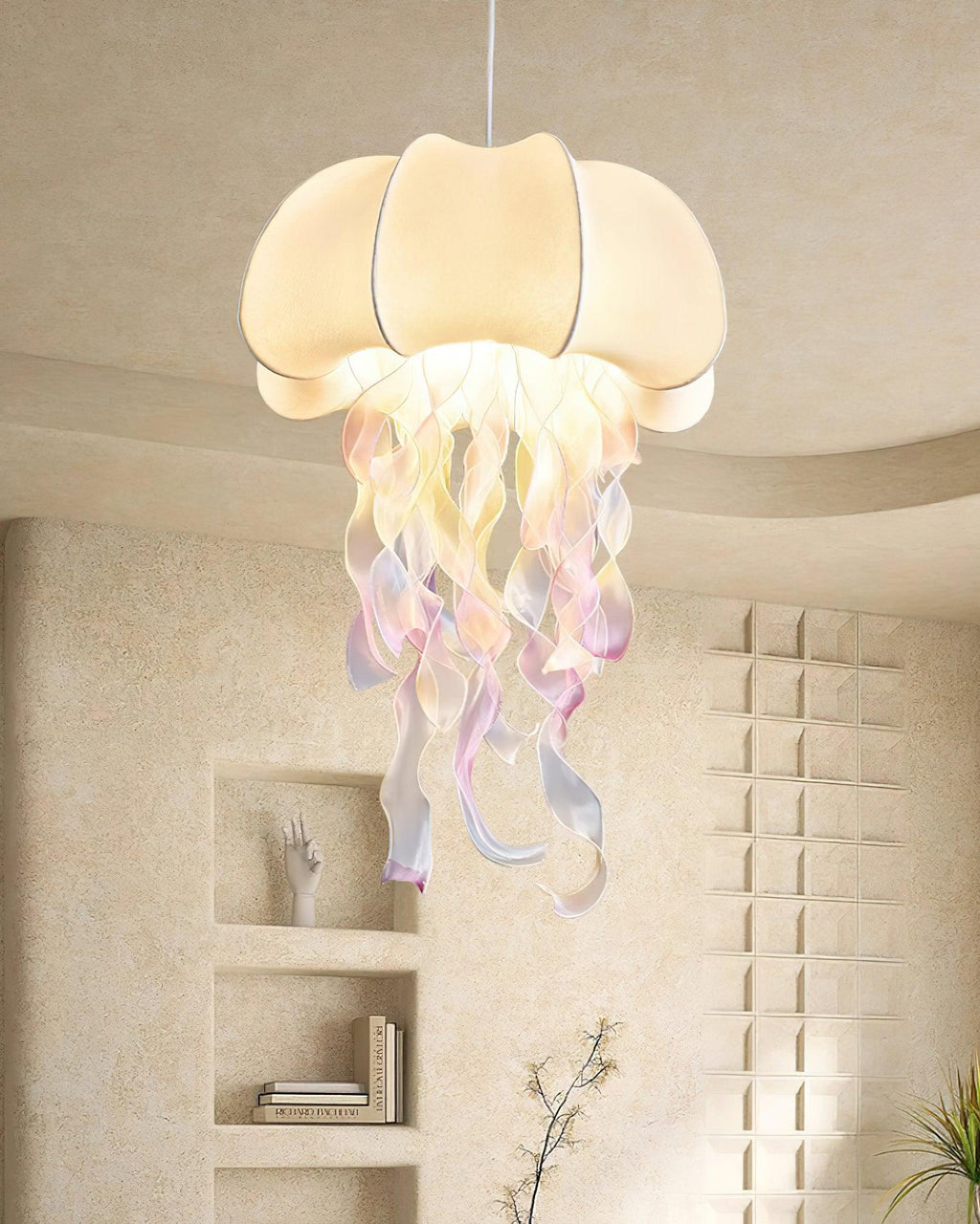 Jellyfish Fabric Pendant Lamp — product view 24