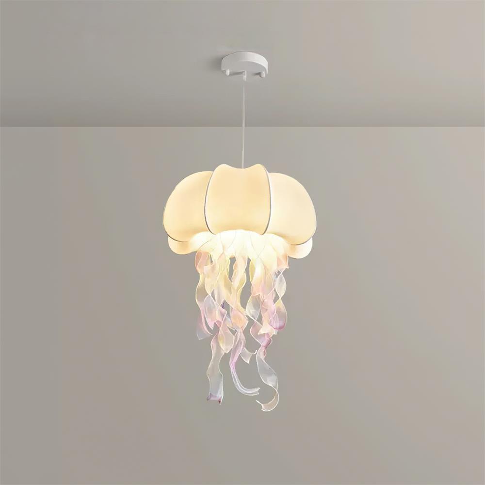 Jellyfish Fabric Pendant Lamp — product view 27