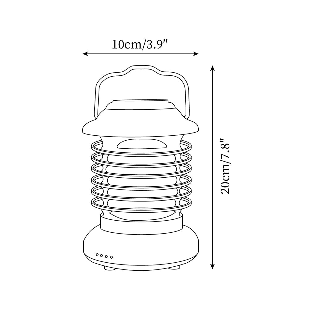 Tilley Portable Metal Table Lamp — product view 5