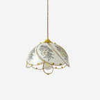 Tiffany Lily Glass Pendant Lamp — product view 1