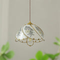 Tiffany Lily Glass Pendant Lamp — product view 2